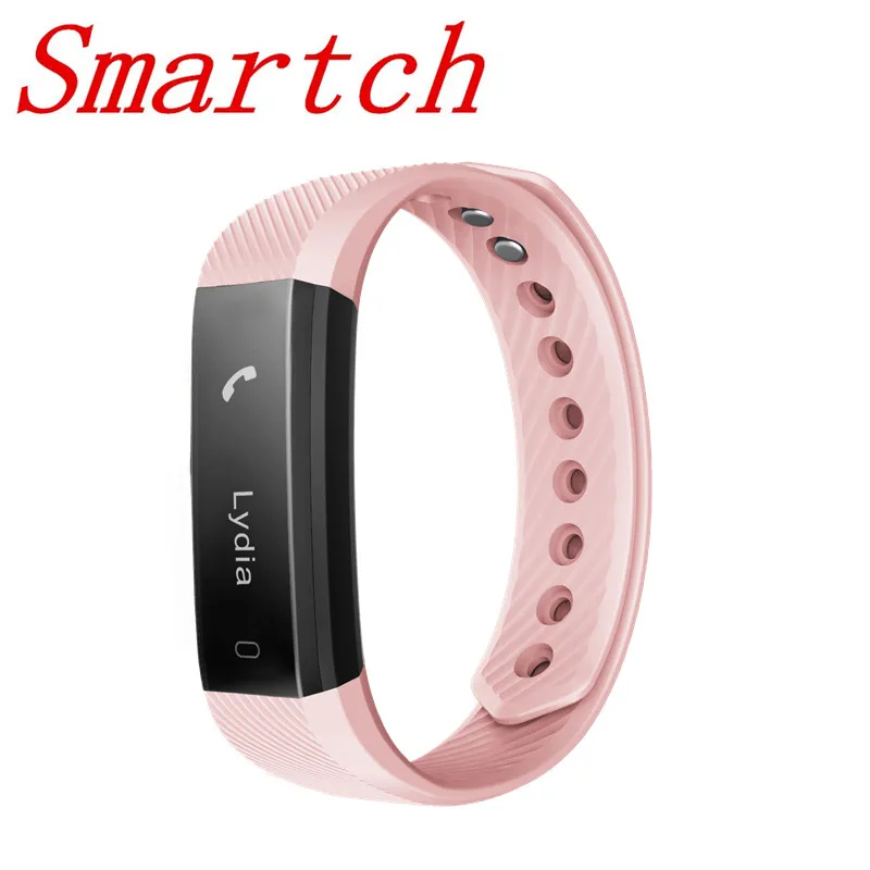 Smartch ID115 HR Plus Smart Sport Bracelet Fitness Watch Activity Heart