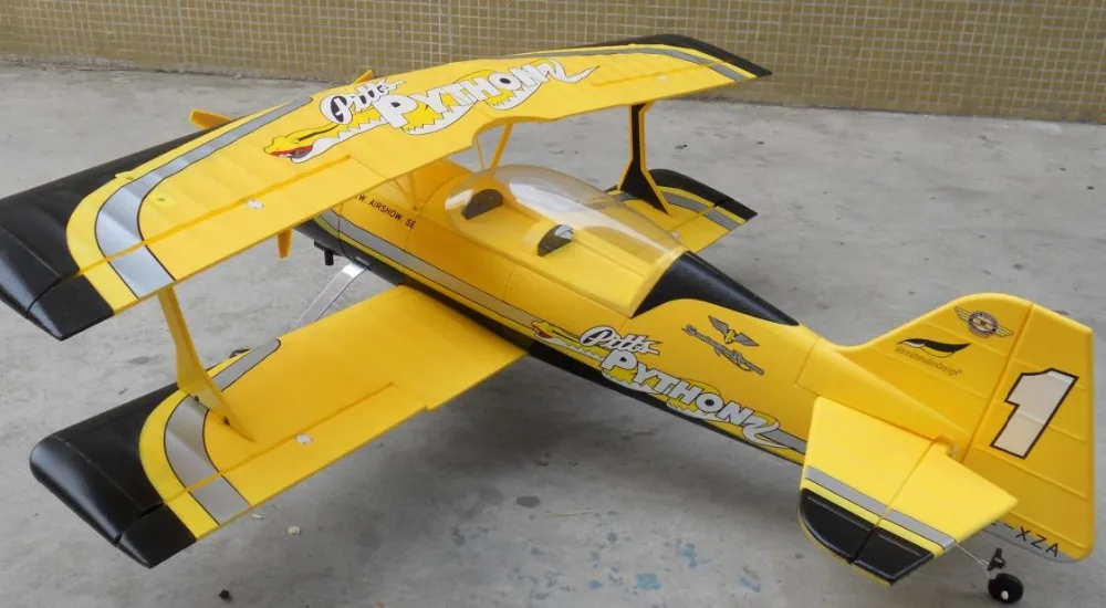 EPO Pitts 1400 мм Электрический радиоуправляемый самолет набор моделей|plane model kit|electric rc