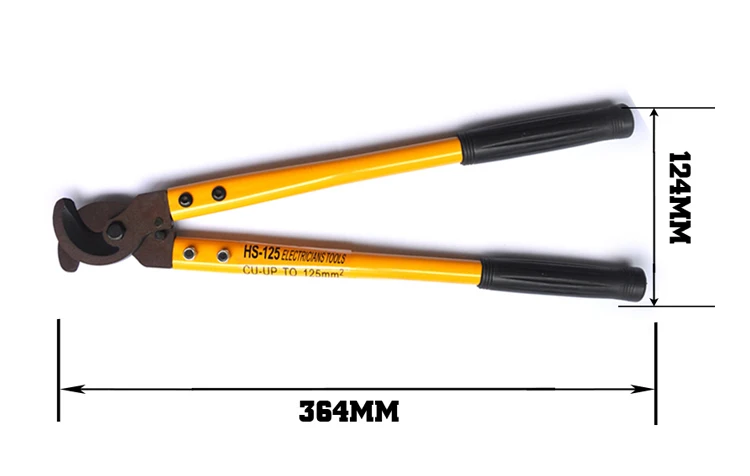 Кусачки HS-125 125мм2 сетевой кабельный резак режущая Сторона Snips кусачки ручные многофункциональные инструменты диагностические часы