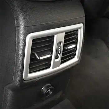 

For BMW X1 F48 2016 2017 2018 Car Rear Air outlet panel cover trim Stainless steel auto accessories styling