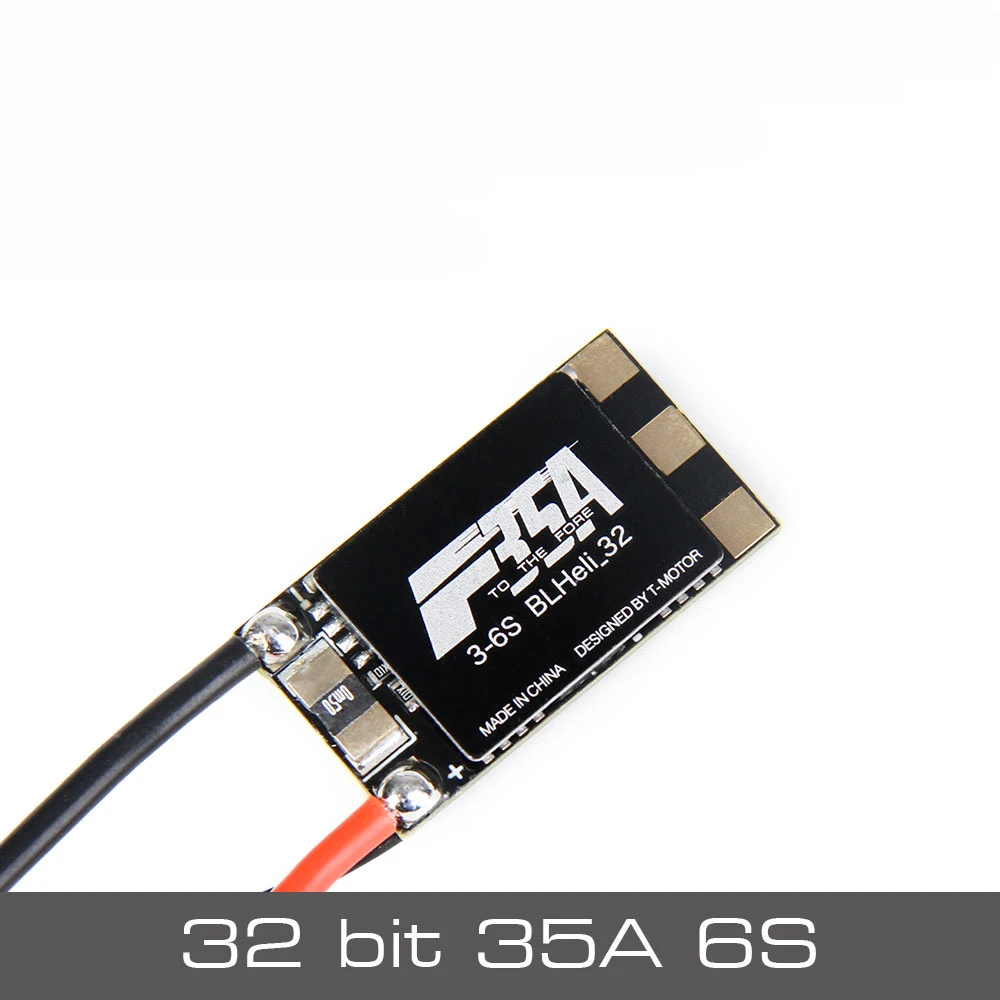 1 шт. высокоэффективный t-двигатель FPV 35A-32bit 3-6S BLHeli_32 mini Ultralight бесщеточный ESC для RC