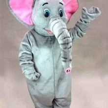 Лидер продаж, милый розовый маскарадный костюм слона для взрослых, Elephould, праздничный костюм с изображением животных, маскарадный костюм SW125