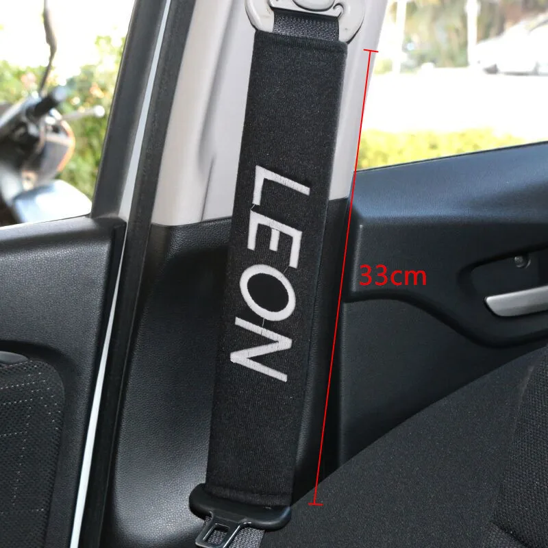 

33CM Cotton Car-Styling Case For Seat Leon 2017 2018 Racing Accessories Car Styling