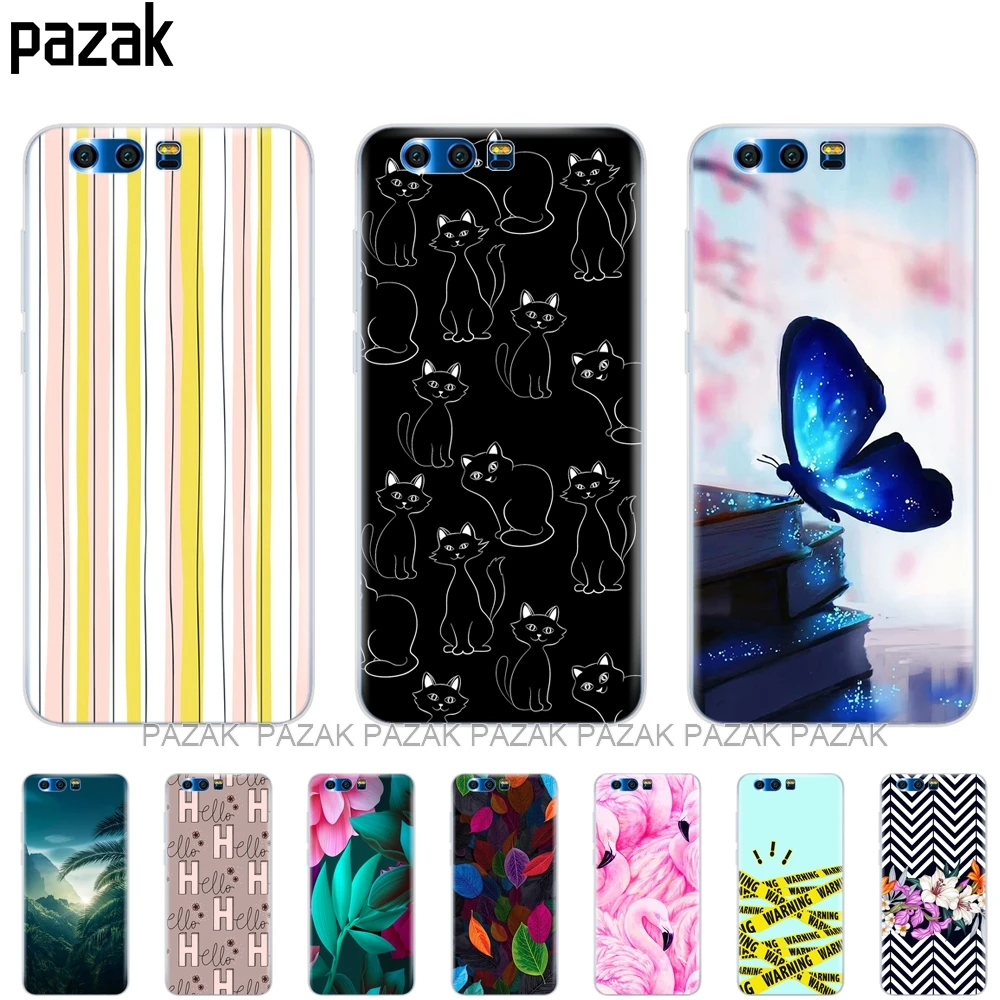 Силиконовый чехол для телефона Huawei Honor 10 V10 view huawei honor 9 8 lite 7x 6c pro Бампер etui Coque