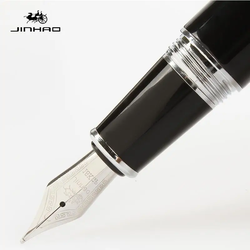 Высокое качество Jinhao x750 ручка стилографика Роскошная перьевая ручка чернильная ручка канцелярские принадлежности Iraurita 0,5 мм caneta Stylo plume 03828