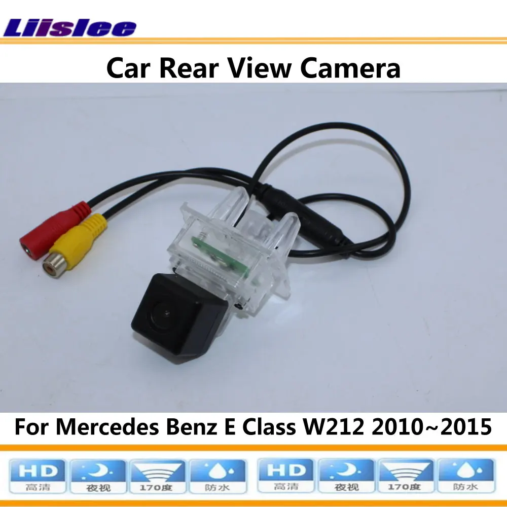 Liislee для Mercedes Benz E Class W212 2010~ задний вид автомобиля камера/подключение заводской экран/RCA адаптер