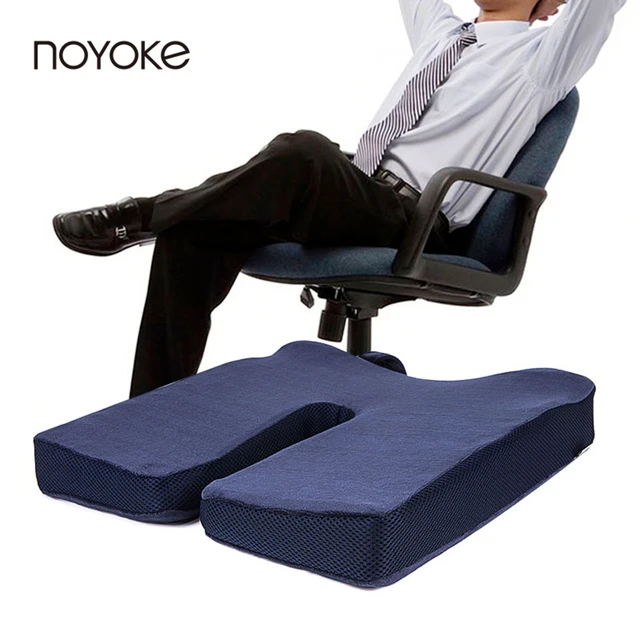 Noyoke Office Chair Car Seat Pad Memory Foam Cushions Men S Noyoke Office Chair Car Seat Pad Memory Foam Cushions Men S Anti Hemorrhoids Slow Rebound