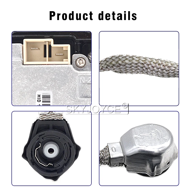 SKYJOYCE 55W D2S D4S HID Xenon Ballast hid Control Unit AC Ballast DDLT003 KDLT003 85967-51050 85967-51040 For d2r d4r hid bulb (14)