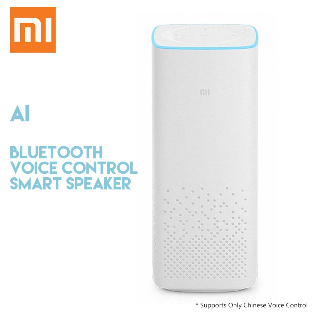 Оригинальный Xiaomi AI Bluetooth Смарт динамик с голосовым управлением музыкальный плеер