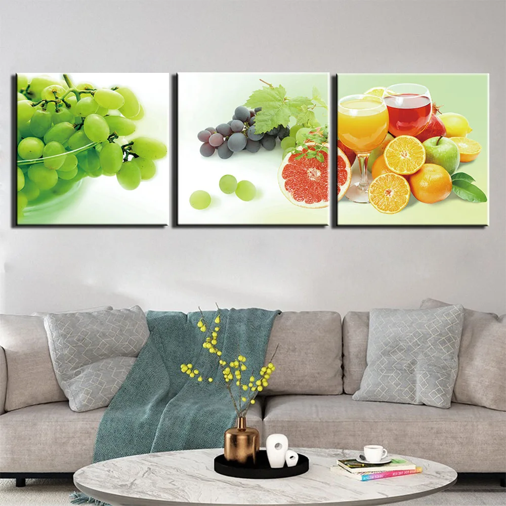 

Canvas Paintings Home Decor Prints Poster 3 Pieces Still life Pictures For Living Room Modular Wall Art Framed