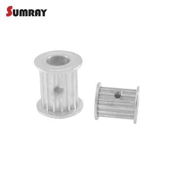 

SUMRAY 3M 15T Timing Pulley 4/5/6/6.35/8mm Bore Steper Motor Pulley 16mm Belt Width Gear Belt Pulley 2pcs 3mm Teeth Pitch