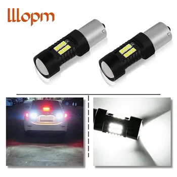 

2Pcs 1156 BA15S P21W LED BAU15S PY21W BAY15D LED Bulb 1157 P21/5W R5W 21pcs 3030SMD Auto Lamp Bulbs Car LED Light 12V - 24V