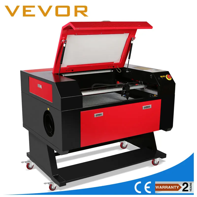 

New System Laser Engraver/Engraving /Cutting Machine With Color Screen 700*500mm 60W CO2 Laser Tube With CE FDA