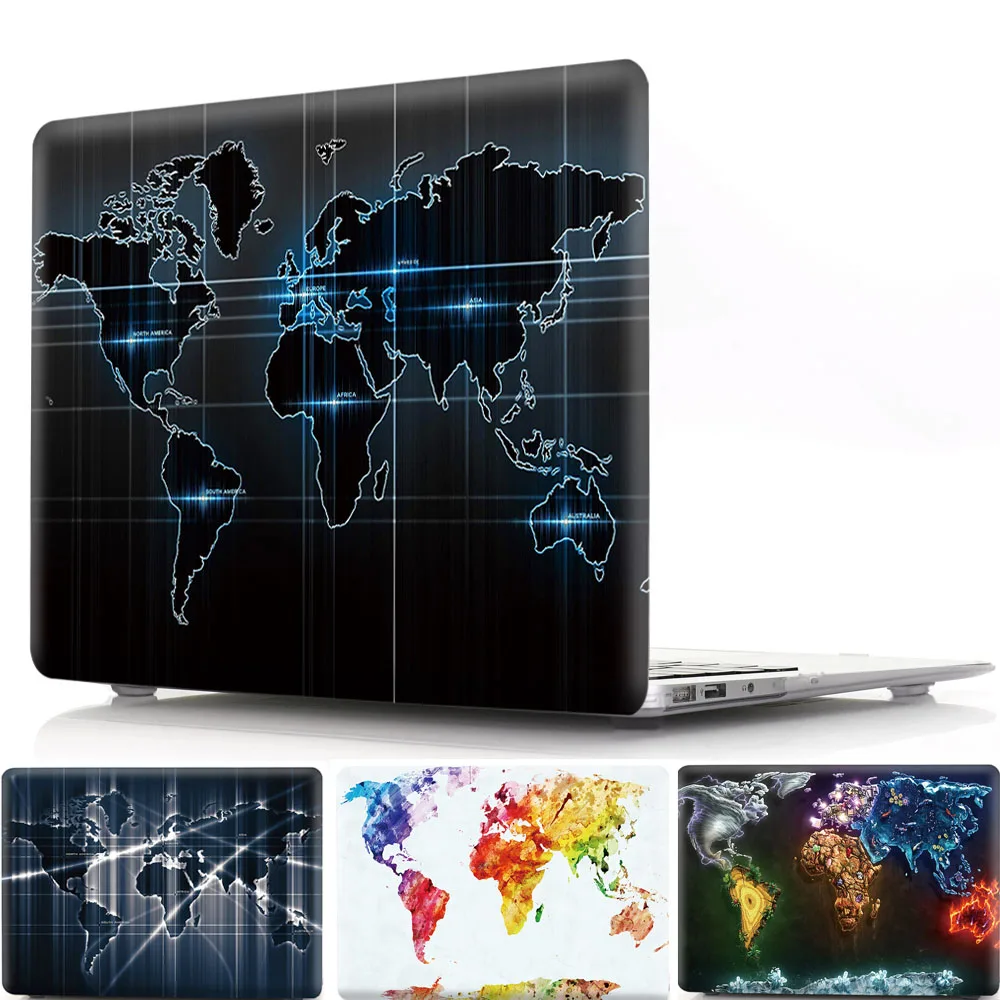 Carry360 будет карта Жесткий Чехол для 2018 Новый Apple Macbook Air Pro Retina Touch Bar 11 12 13 15 дюймов
