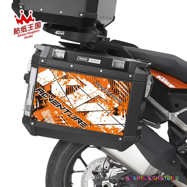 1 пара для KTM 1050 1090 1190 1290 R/S/T ADV Приключения камуфляжный чехол Обложка наклейки