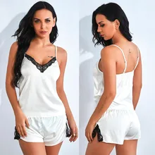 Женское летнее кружевное белье большого размера, комплект из камзол шорты, женское нижнее белье с стринги, ночное белье, одежда для сна, платье для сна, P4