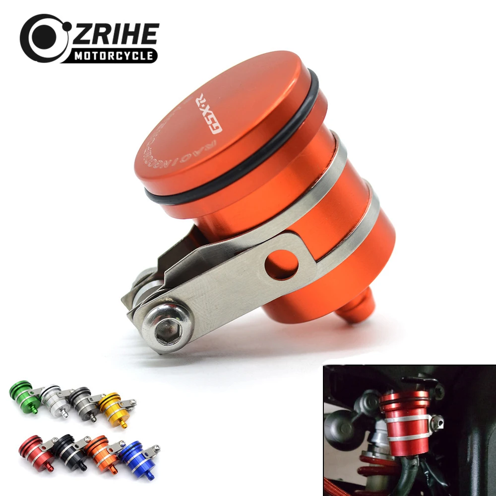 ZRIHE logo GSXR For Suzuki GSX-S1000/F/ABS2015 2016 GSX-S 1000 1000F Motorcycle Brake Fluid Reservoir Clutch Tank Oil Fluid Cup