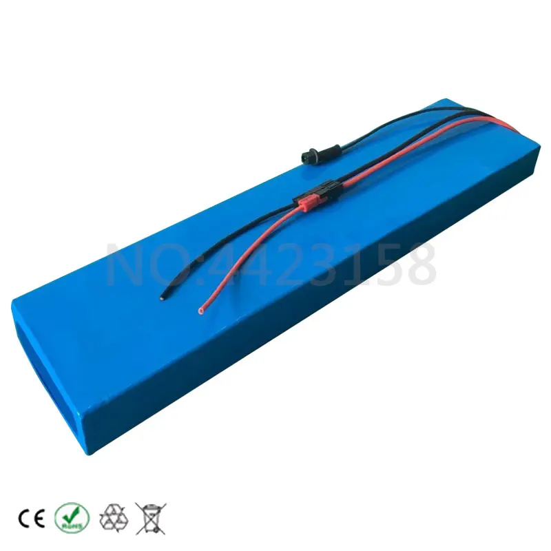 Top EU US No Tax 36V 14AH Lithium Battery 500W 36V 14AH Ebike Battery with PVC Case use Samsung 3500Mah cell 15A BMS with 2A Charger 2