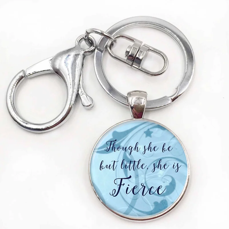 10silver keychain.