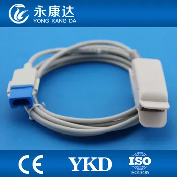 

2pcs/lot Beautiful design with GE-ohmeda direct Reusable Adult Finger Clip spo2 sensor for 3m 9pin