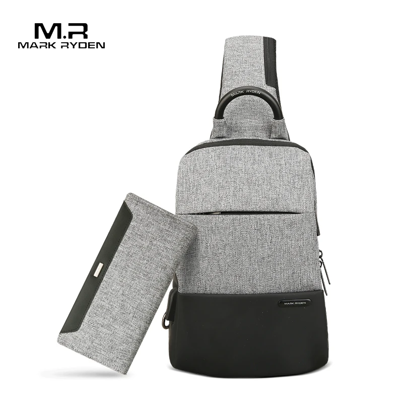 

Mark Ryden Man Bag Set Sling Bag Plus Wallet Male Business Crossbody Bags Men Messenger Bag
