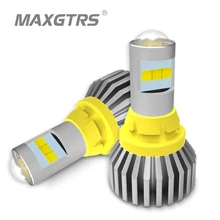 2x T15 светодиодный 1156 BA15S 7440 W21W 3030 лампы W16W светодиодный задний фонарь светильник Canbus 921 912 автомобилей резервный сигнал поворота светильник