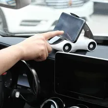 Автомобильные украшения многофункциональное автомобильное украшение модель автомобиля 360 градусов Регулируемая Вращение держатель телефона Подставка автомобильные аксессуары