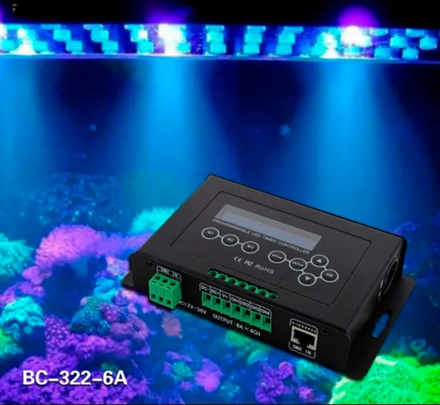 Новый BC 322 6A экономические таймер диммер аквариум контроллер синхронизации