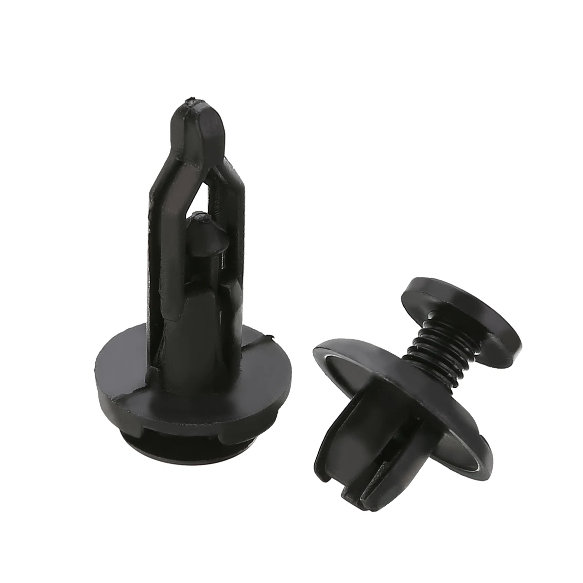 Universal 40x Car Mud Flaps Clip Plastic Car Push Pin Rivet Bumper Fender Retainer Fastener Mud Flaps Clip Kit