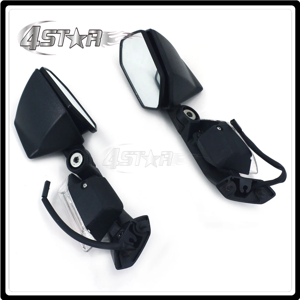Left Right Rear Rearview View Side Mirror Turn Signal For KAWASAKI ZX10R ZX-10R 2008 2009 2010 2011 ZX6R ZX-6R 2005 2006 2007 08 Left Right Rear Rearview View Side Mirror Turn Signal For KAWASAKI ZX10R ZX-10R 2008 2009 2010 2011 ZX6R ZX-6R 2005 2006 2007 08