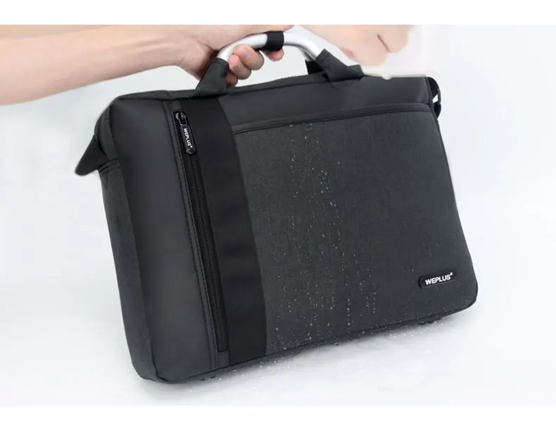 WEPLUS 14,4 дюймов портфель сумка для ноутбука с ручкой из сплава для мужчин водонепроницаемый портативный чехол для компьютера портфель s Женская сумка для ноутбука