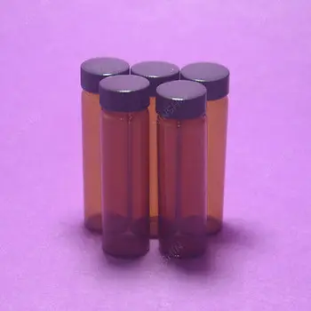 

40ML Amber Reagent Bottle,Sample,Penicillin Vials,With PP Screw Lid,5PCS/LOT