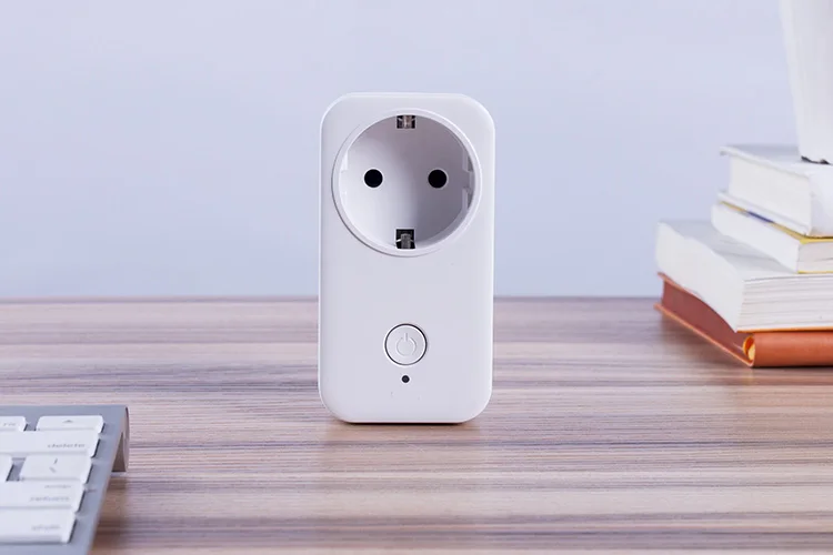Zigbee 3.0 EU Power Socket Compatible With SamrtThings Echo Plus Smart Gadget Switch Wireless Phone APP Remote Outlet(6)