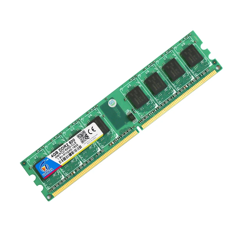 VEINEDA Dimm Ram 8 جيجابايت ddr2 2x4 جيجابايت ddr2-667 800 ميجا هرتز ل إنتل و amd موبو دعم ميموريال ram 8 جيجابايت ddr2 5300