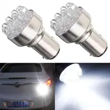 2 шт./компл. 1157 BAY 15D DC 12V Белый Авто 12x светодиодный автомобильный светильник 6000-8000K стоп-сигнал задний светильник лампа точечный светильник