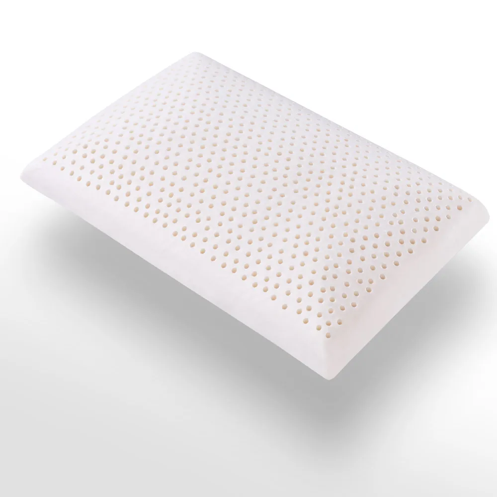 

FORSWANBed Pillow-Natural Latex Pillow for Sleeping with 2 Zippered Covers-Side Sleeper Low Loft and Ergonomic Soft Latex Pillow