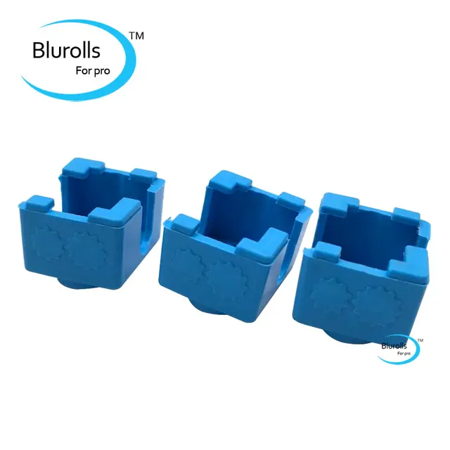 3 Pcs V6 Heater Block Fixings Silicone Insulation Sock For E D 3 Pcs V6 Heater Block Fixings Silicone Insulation Sock For E D
