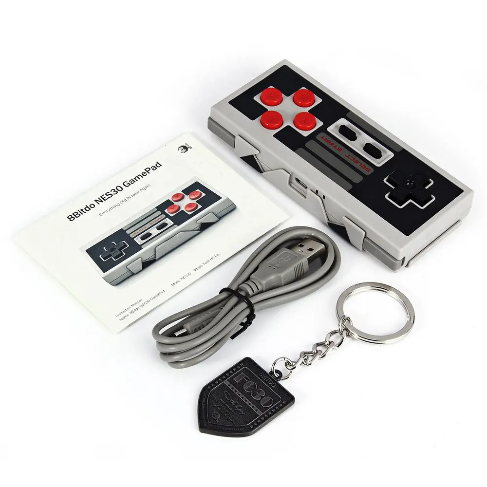 Купить 8 bitdo беспроводной контроллер nes30 Bluetooth с двойной ...