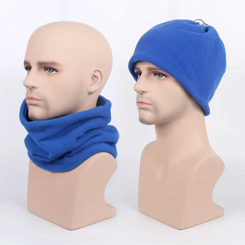 Best Winter Warm Cycling Face Mask Fleece Bib Bicycle Bike Riding Cap Outdoor Sports Neck Warmer Head Scarf Ski Mask Windproof