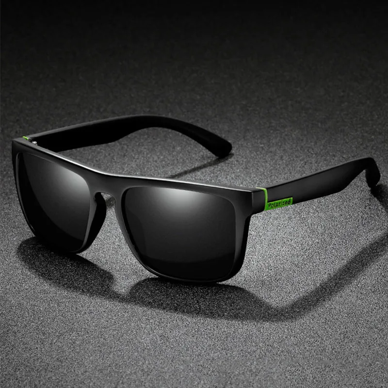 

BRAND DESIGN Men Polarized Sunglasses Square Frame Driving Sun Glasses For Men Classic Goggle UV400 Shades Eyewear Oculos de sol