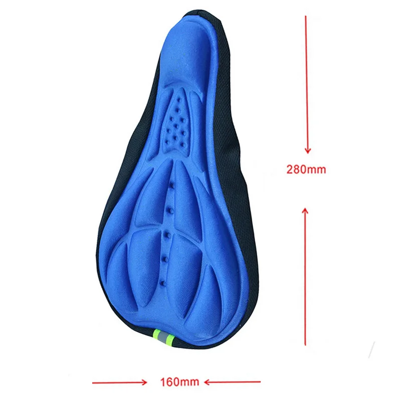 Горячая Распродажа мягкая подушка для велосипеда для мужчин и женщин, толстая велосипедная губка для велосипеда, накладка на седло для сиденья, уличная велосипедная спортивная защита, 4 цвета