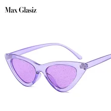 Высокое качество Красочные Солнцезащитные очки "кошачий глаз" женские солнцезащитные очки Брендовая Дизайнерская обувь Винтаж цвета: фиолетовый, серый, UV400 линзы, солнцезащитные очки