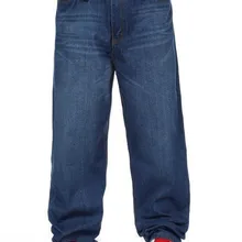 Новинка! для мужчин бренд ROCAWEAR модные улица хип-хоп танцы доска джинсы для женщин плюс размеры мотобрюки темно синий! 30-46