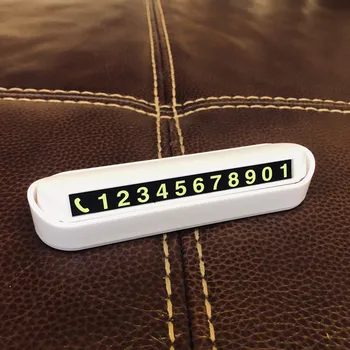 

Car Temporary Parking Phone Card Sticker FOR suzuki swift fiat punto h4 c4 picasso saab 9-5 bmw e34 e39 e90 e38 rover 75 opel
