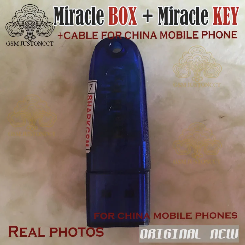 miracle Box + key + cable- gsmjustoncct - B2