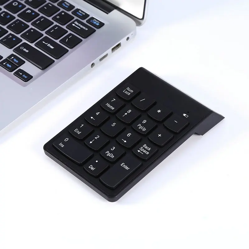 Auto Sleep Mini Wireless Bluetooth Numeric Mechanical Keyboard Number Pad Teclado for Laptop For