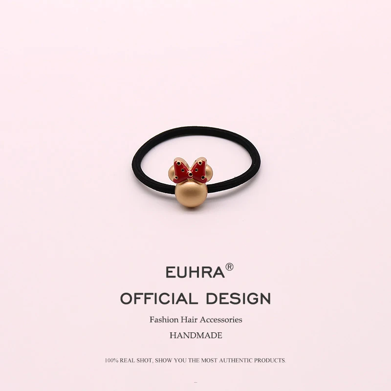 EUHRA 4 Colors Striped Elastic Style Cartoon Mini Head Bow-Knot For Women Girls Hair Band Kid Children Rubber Band Headwear
EUHRA 4 Colors Striped Elastic Style Cartoon Mini Head Bow-Knot For Women Girls Hair Band Kid Children Rubber Band Headwear