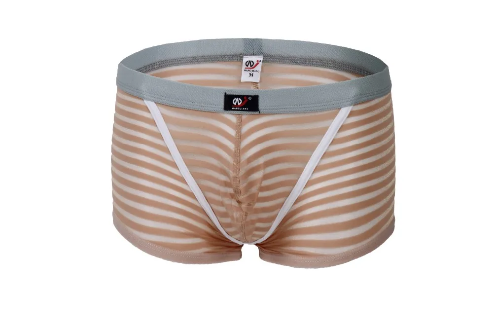 Мужские сексуальные боксеры, шорты Cueca Calzoncillos Hombre Marca, Гей Нижнее белье, боксеры, нейлоновые боксеры, брендовые трусы для мужчин 4006-PJ