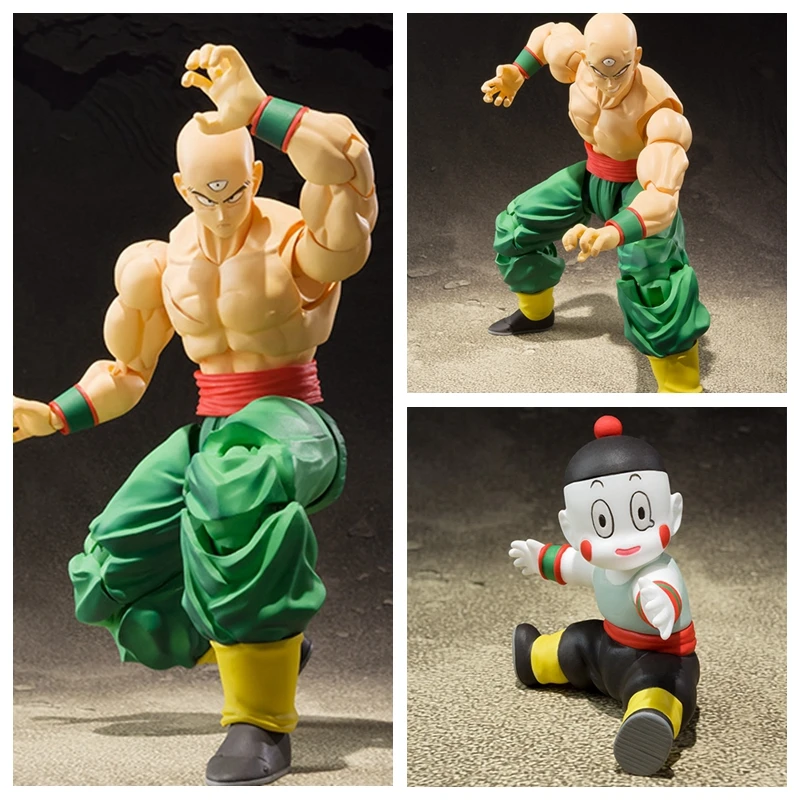 Dragon ball Z Tenshinhan Yamcha SHF ПВХ Коллекция игрушечных фигурок DBZ Brinquedos figuals подарок