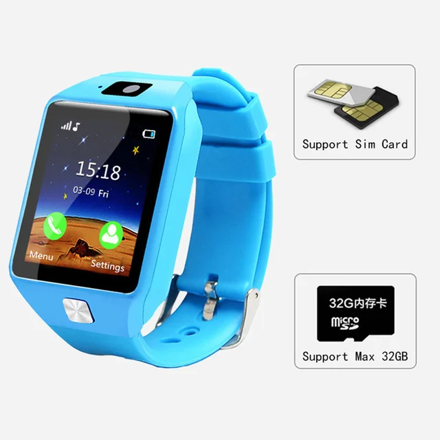 Smart Watch Children Wrist Anti-loss Smart Monitor Positioning Smartwatch Bluetooth Watch with Sim Bind Phone for Android Phone 3